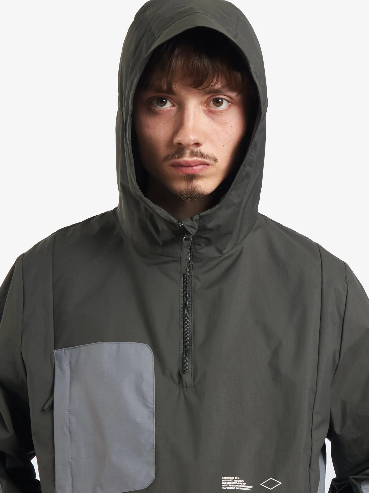 Packable Pullover Coat - Peat