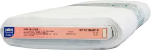 Pellon White Shape-Flex Woven Fusible Interfacing 60" X10yd