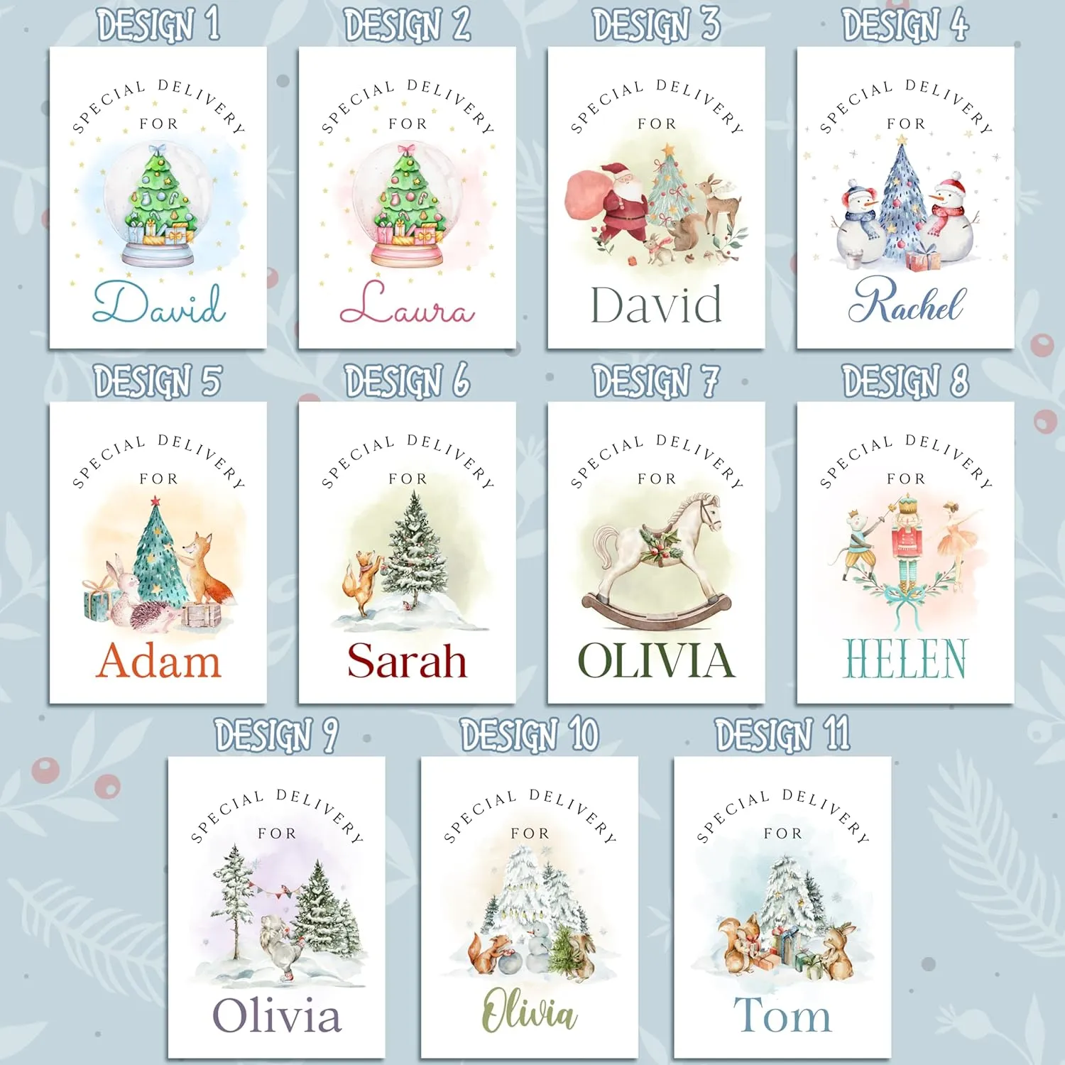 Personalized Christmas Santa Sacks with Kid Name, Custom Large Christmas Canvas Gift Bag with Matching Kid Ornament to add, Customize Family Christmas Bag for Holiday Presents, D2