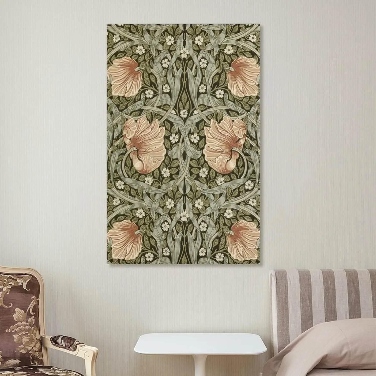 PICHU William Morris Posters Artist Artistic Photo Flowers Canvas Wall Art Prints Poster Gifts Photo Picture Painting Posters Room Decor Home Decorative 24x36inch(60x90cm)