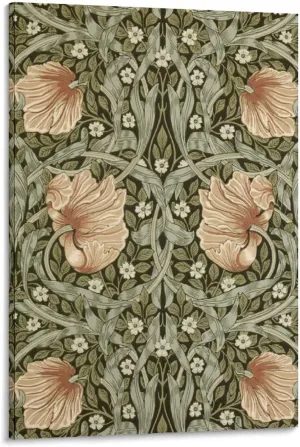 PICHU William Morris Posters Artist Artistic Photo Flowers Canvas Wall Art Prints Poster Gifts Photo Picture Painting Posters Room Decor Home Decorative 24x36inch(60x90cm)