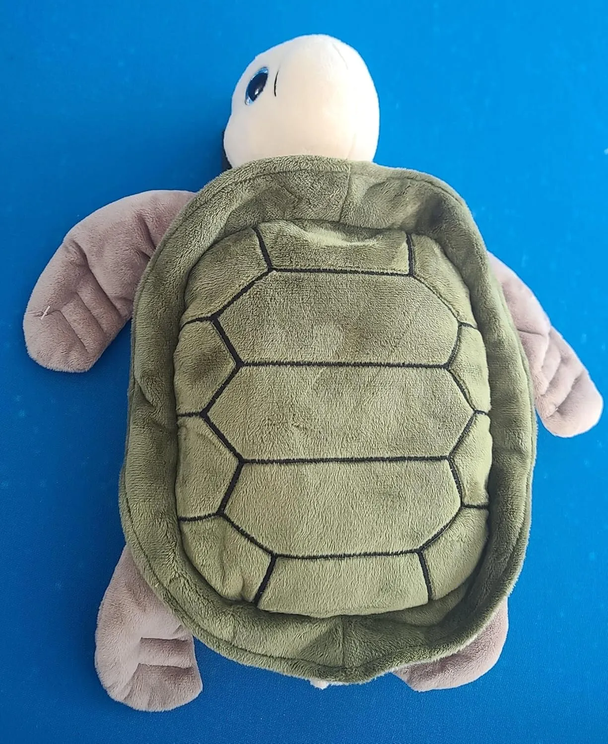 Plush Stuffed TURTLE Mini Backpack, Plush Green Stuffed Animal Shoulder Bag, Adjustable Nylon Straps with Zipper (TURTLE)