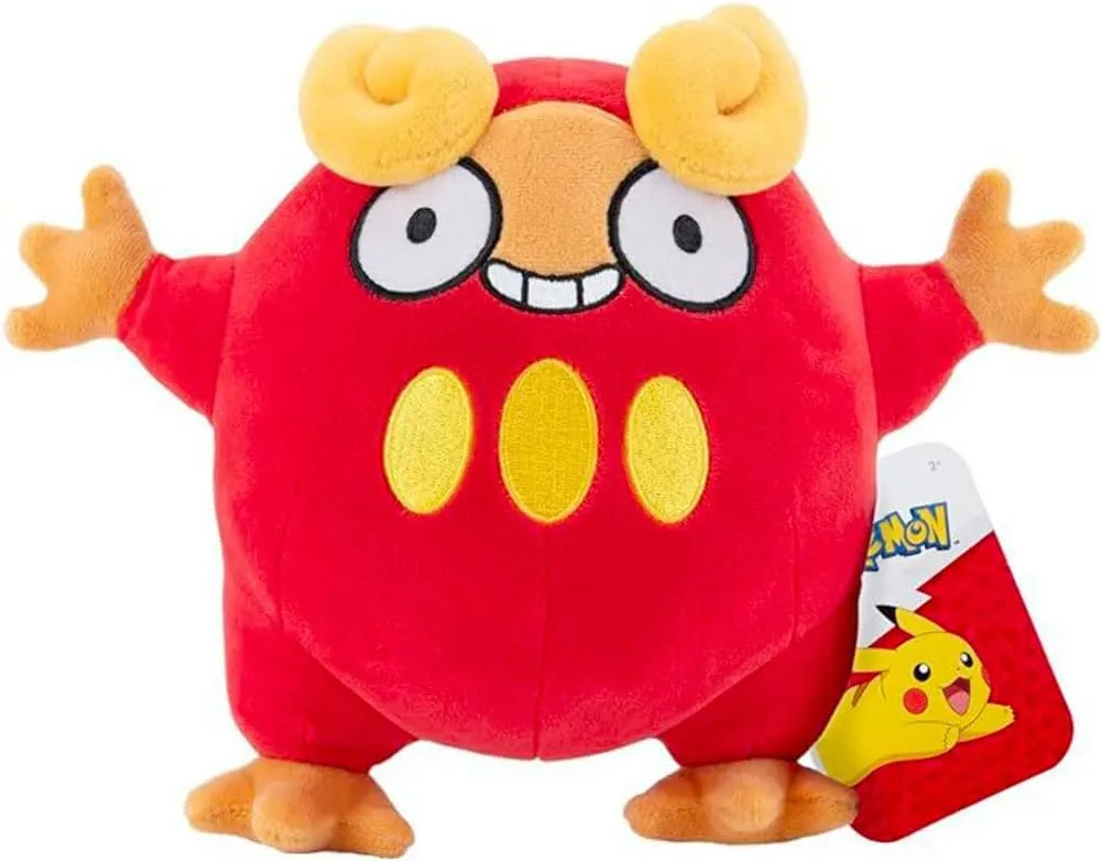 Pokémon Official & Premium Quality 8-inch Darumaka Adorable, Ultra-Soft, Plush Toy, Perfect for Playing & Displaying-Gotta Catch ‘Em All