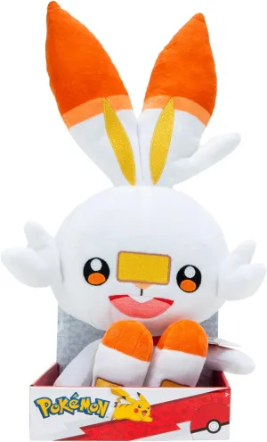 Pokémon PKW3107-30 cm Plush Hopplo, Official Plush
