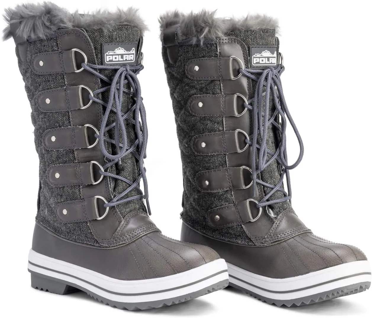 Polar Women's Nylon Tall Winter Snow Boot
