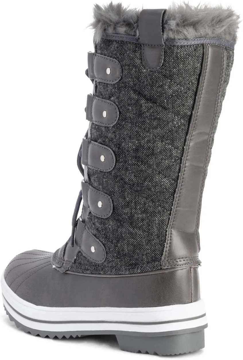 Polar Women's Nylon Tall Winter Snow Boot