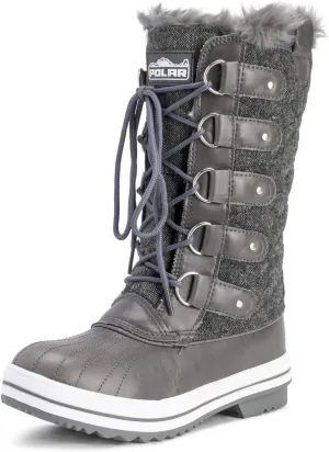 Polar Women's Nylon Tall Winter Snow Boot