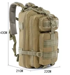 Premium Military Backpack (Medium Size Narrow Style)