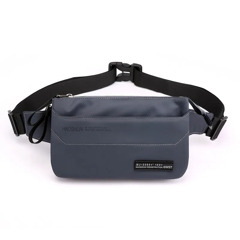 Pretty Men's Close-fitting Trendy Multifunctional Storage Men's Waist Packs