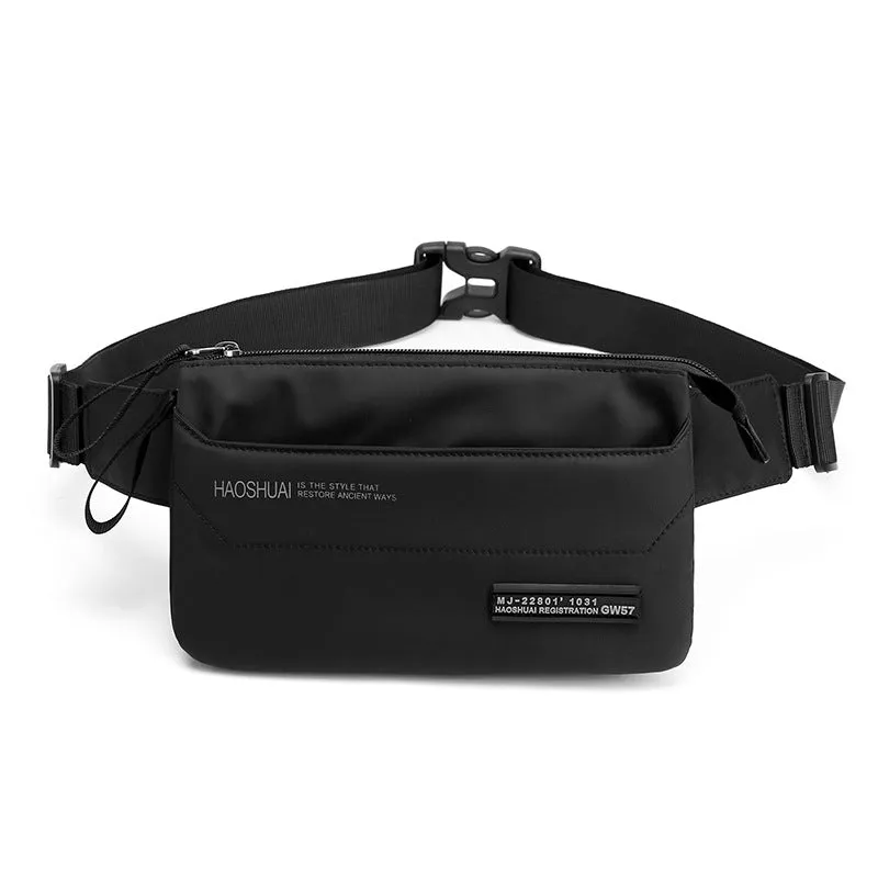 Pretty Men's Close-fitting Trendy Multifunctional Storage Men's Waist Packs