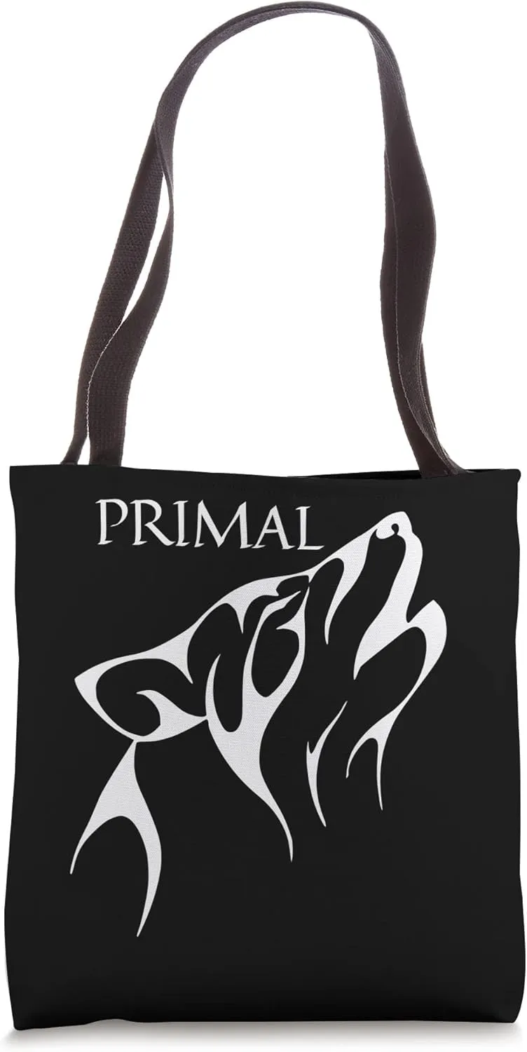 Primal Wolf Tote Bag