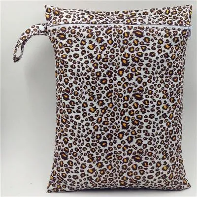 Printed Waterproof Wet Bag For Baby Cloth Diaper