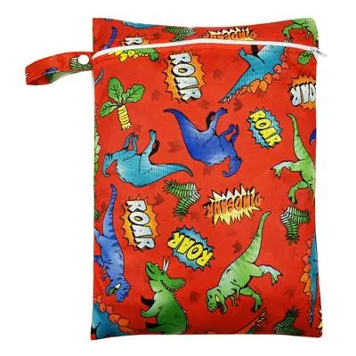 Printed Waterproof Wet Bag For Baby Cloth Diaper