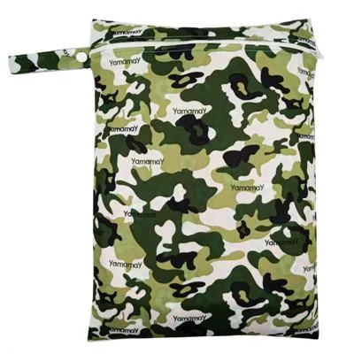 Printed Waterproof Wet Bag For Baby Cloth Diaper