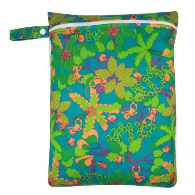 Printed Waterproof Wet Bag For Baby Cloth Diaper