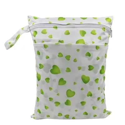 Printed Waterproof Wet Bag For Baby Cloth Diaper
