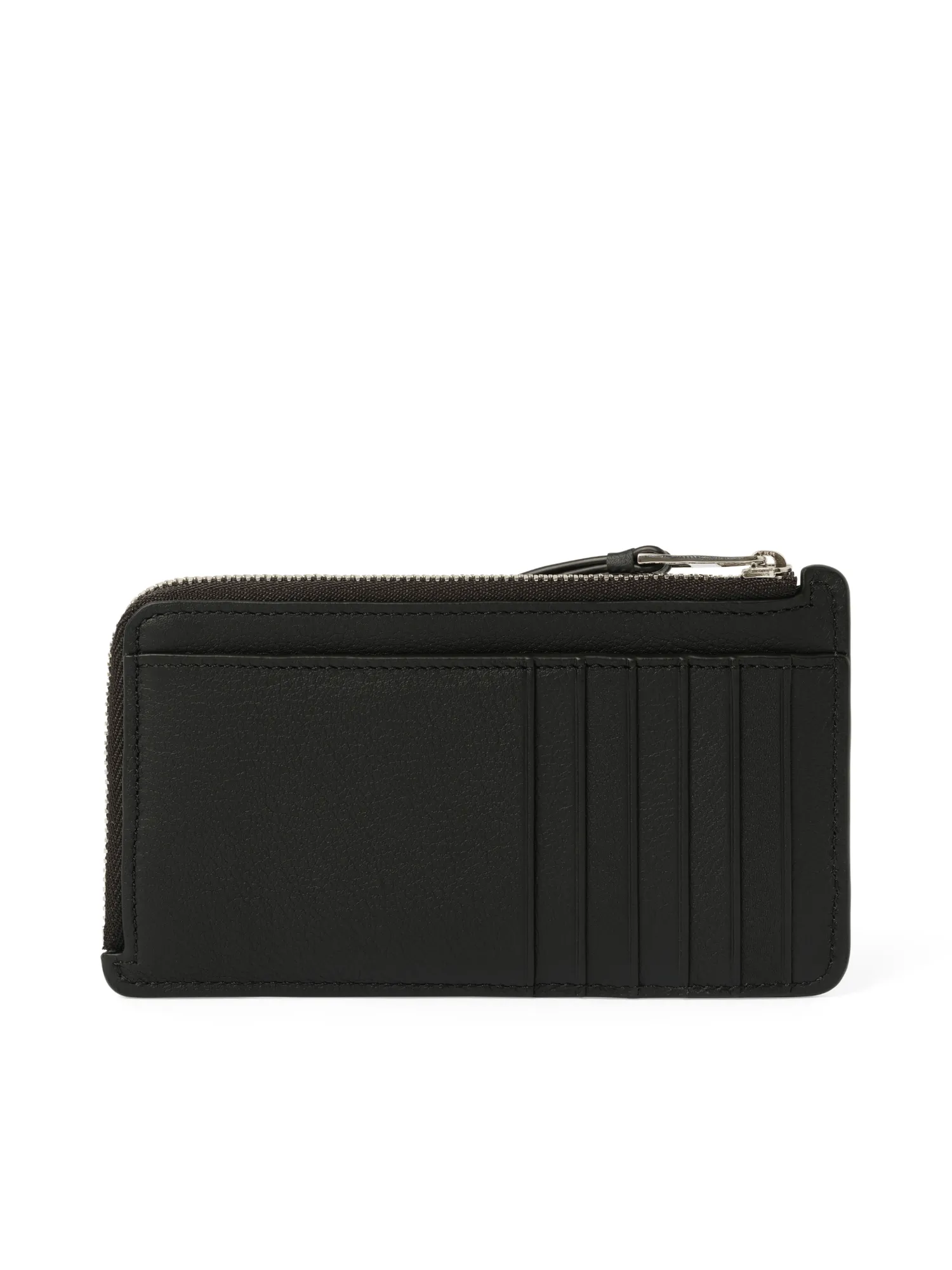 Puzzle Edge L Coin Cardholder in Black