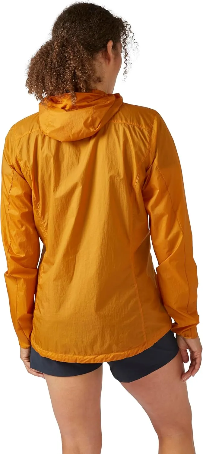 Rab Women's Vital Hoody - Ultralight Windproof Shell Jacket for Hiking, Trail Running, & Climbing