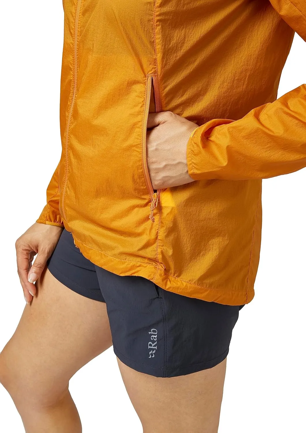 Rab Women's Vital Hoody - Ultralight Windproof Shell Jacket for Hiking, Trail Running, & Climbing