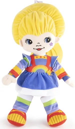Rainbow Brite Plush Pillow Buddy - Super Soft Stuffed Character Pillow, Polyester Microfiber, 17 Inches
