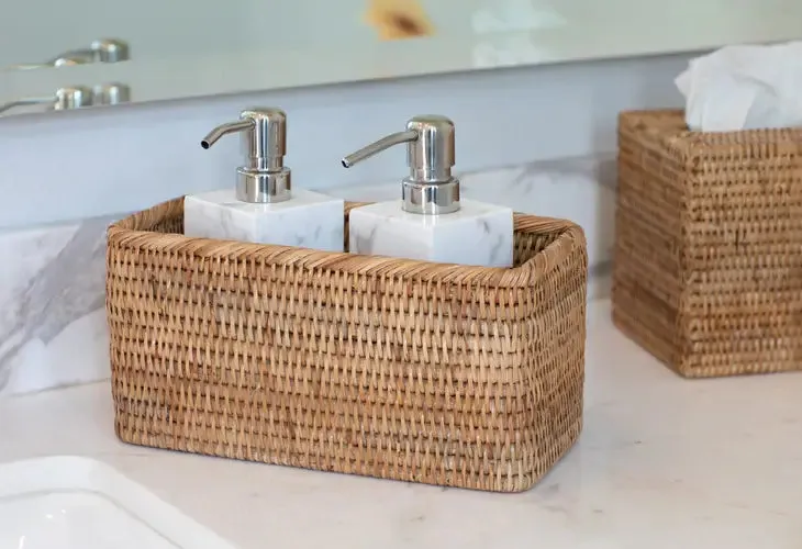 Rattan Petite Basket (Honey Brown)