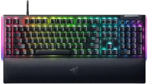Razer RZ03-04690200 BlackWidow V4 Full Size Wired Mechanical Green Switch Gaming Keyboard with Chroma RGB
