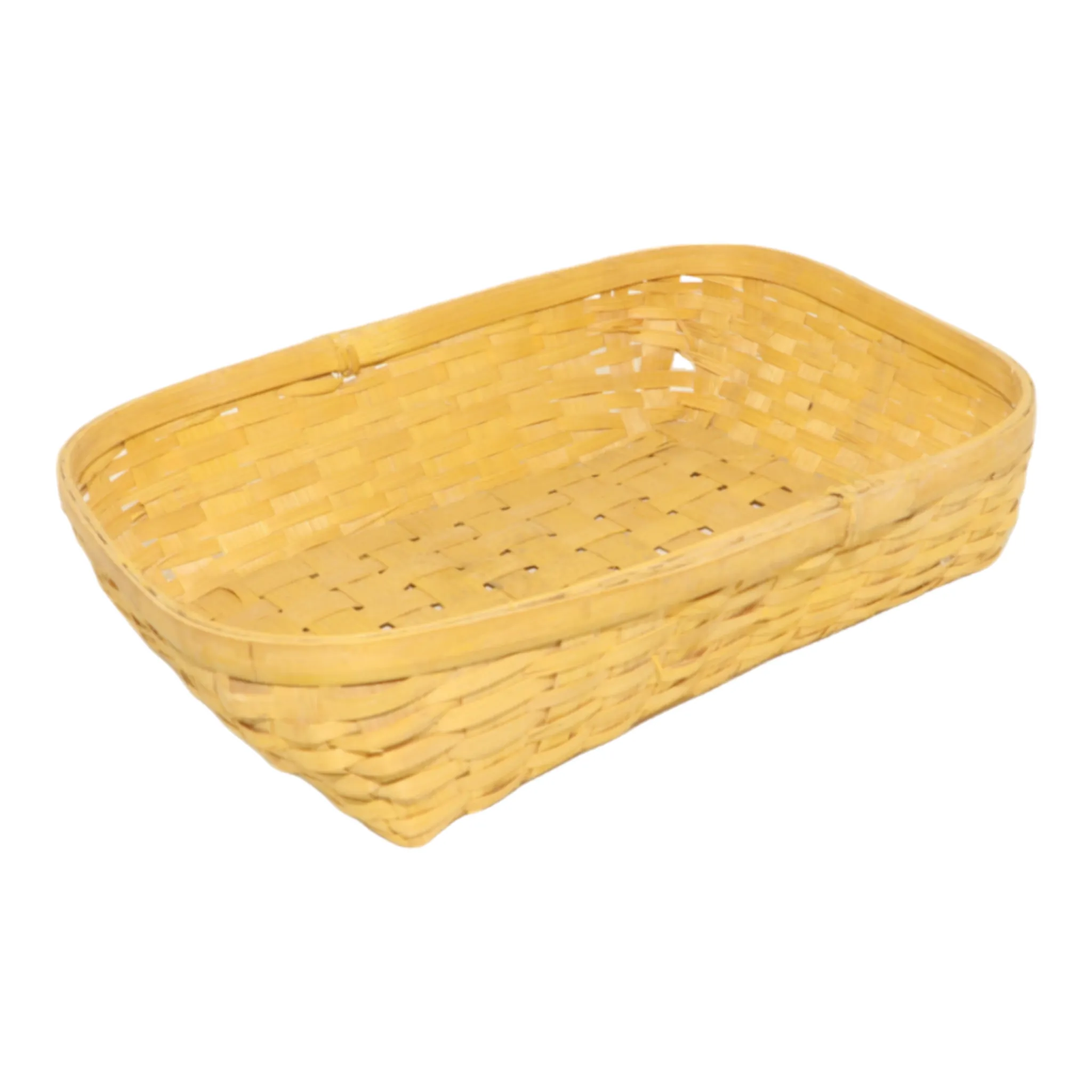 Rectangular Basic Bamboo Basket