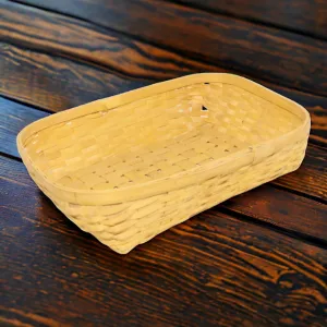 Rectangular Basic Bamboo Basket