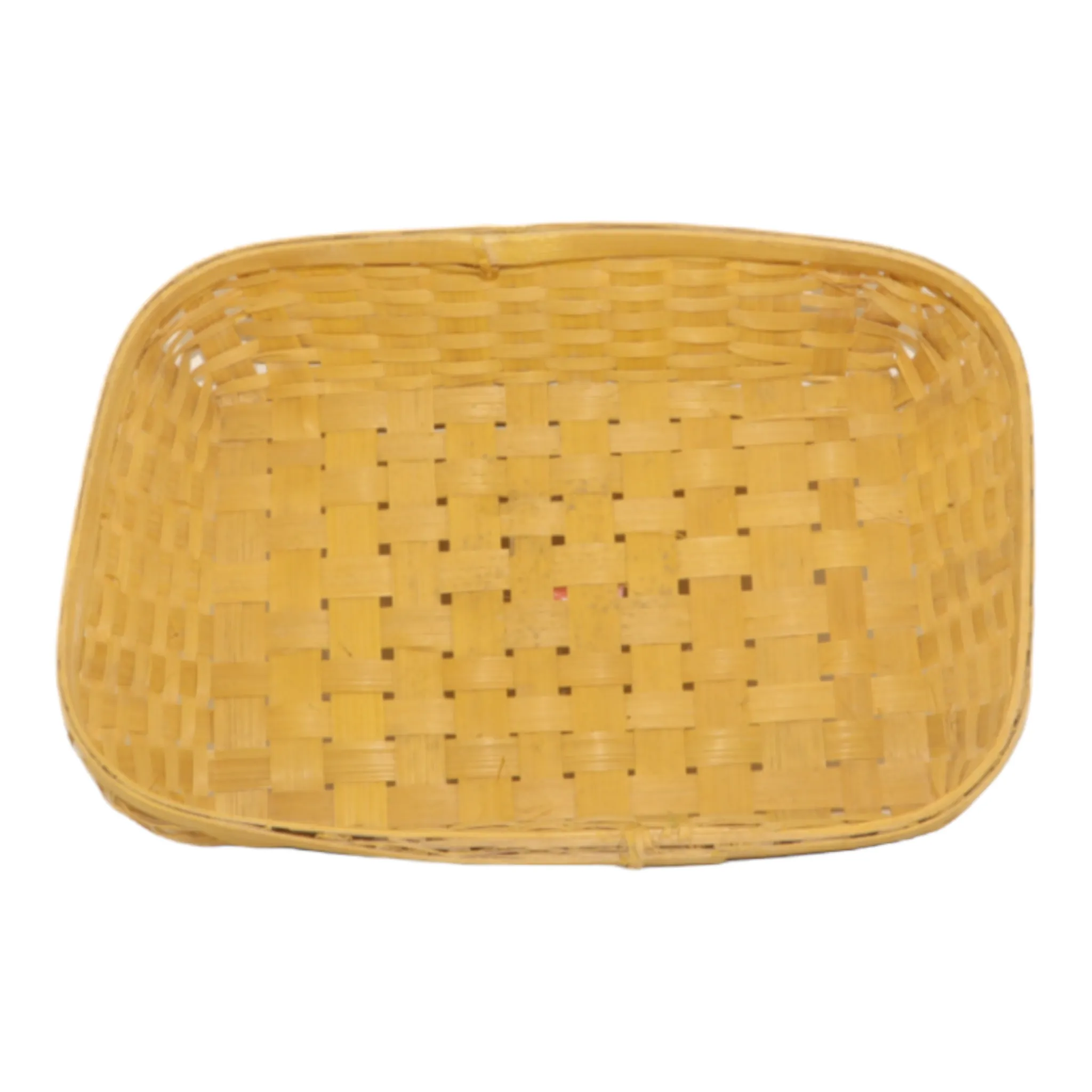 Rectangular Basic Bamboo Basket
