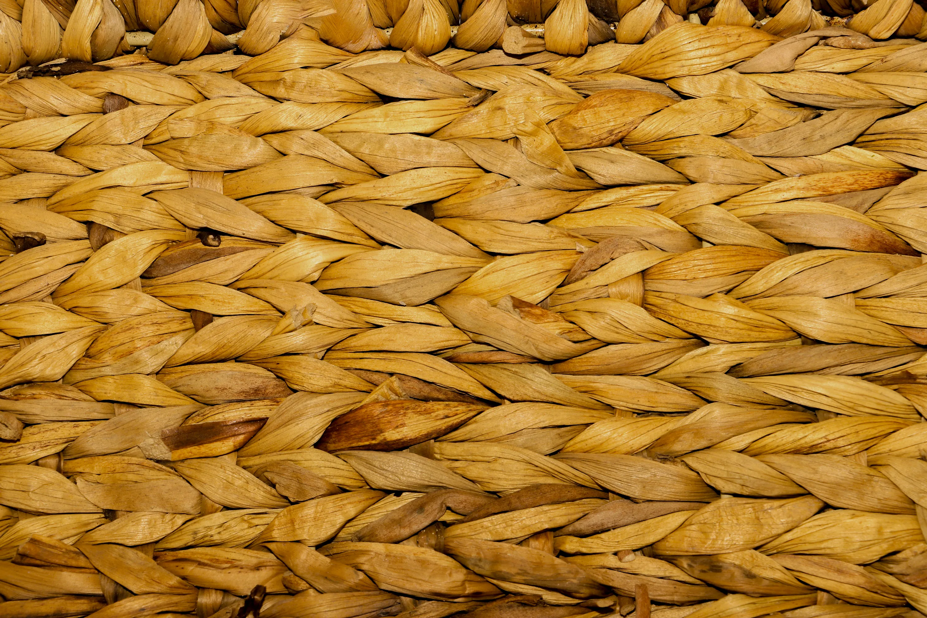 Rectangular Canoe Basket with Handles