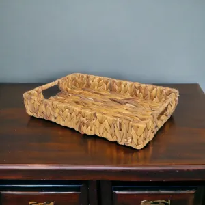 Rectangular Canoe Tray with Handles