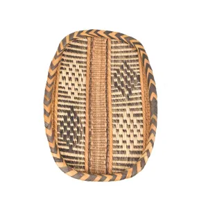 Rectangular Gokwe Basket Zimbabwe 13 Inch