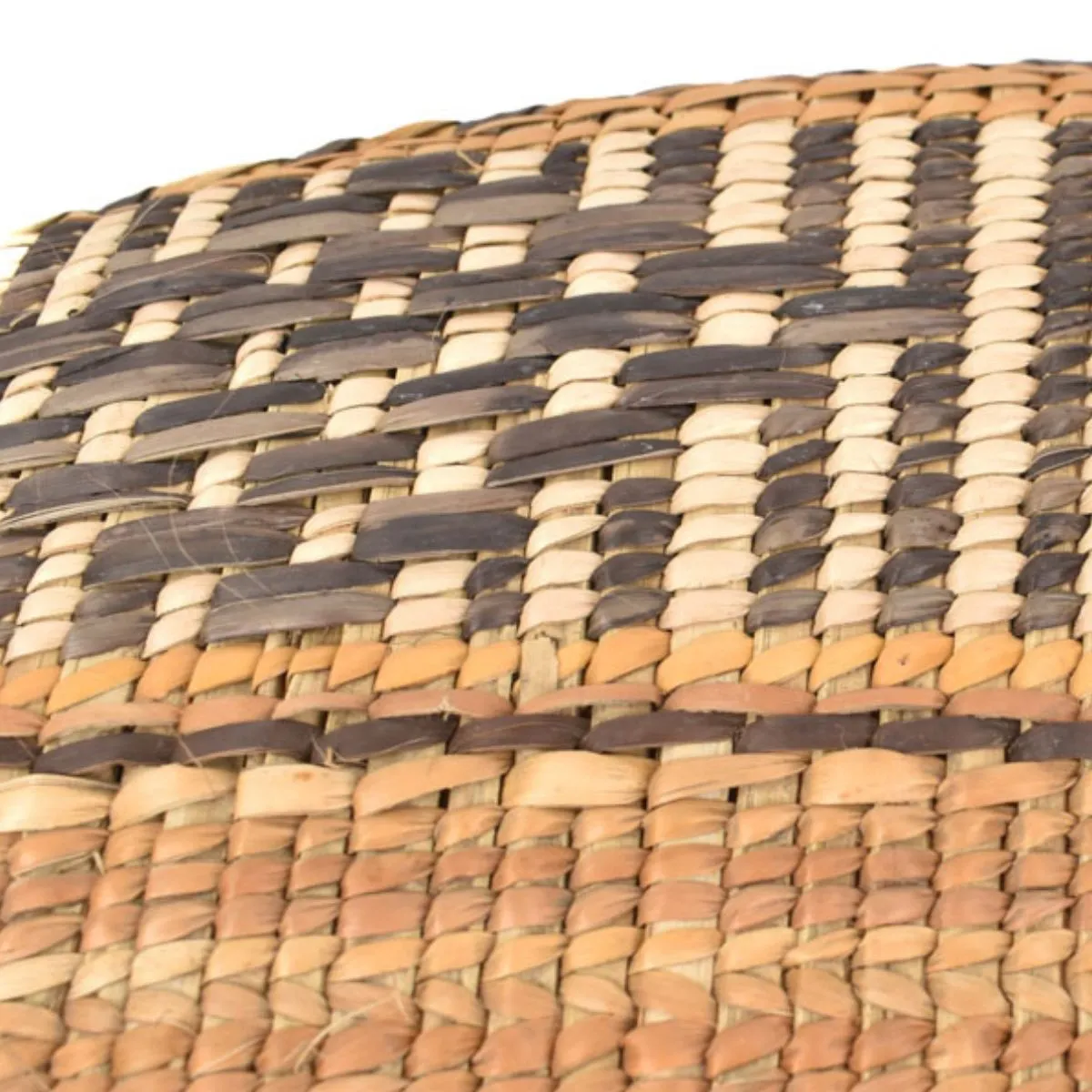Rectangular Gokwe Basket Zimbabwe 13 Inch