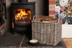Rectangular Log Basket