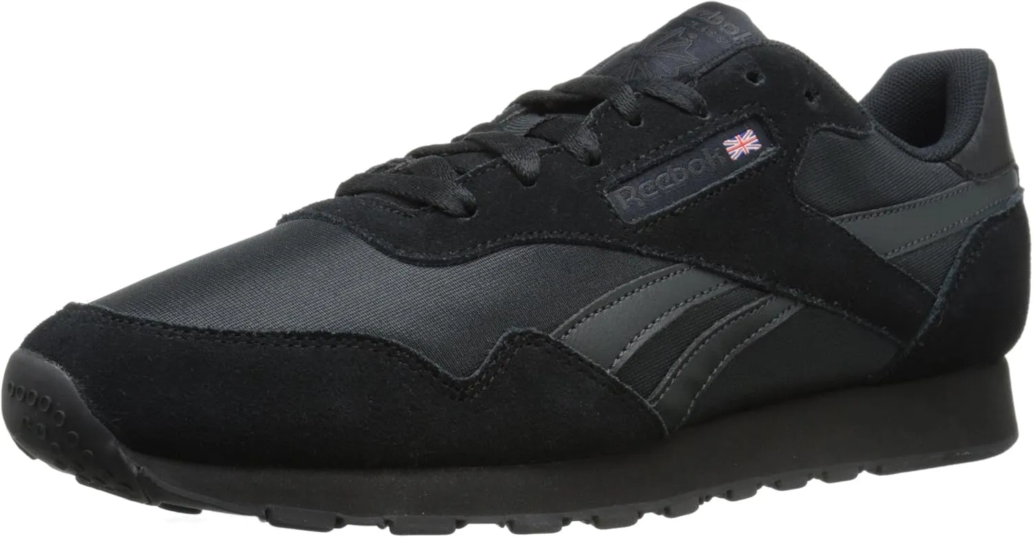 Reebok Men's Royal Nylon, Black/Gravel, 10