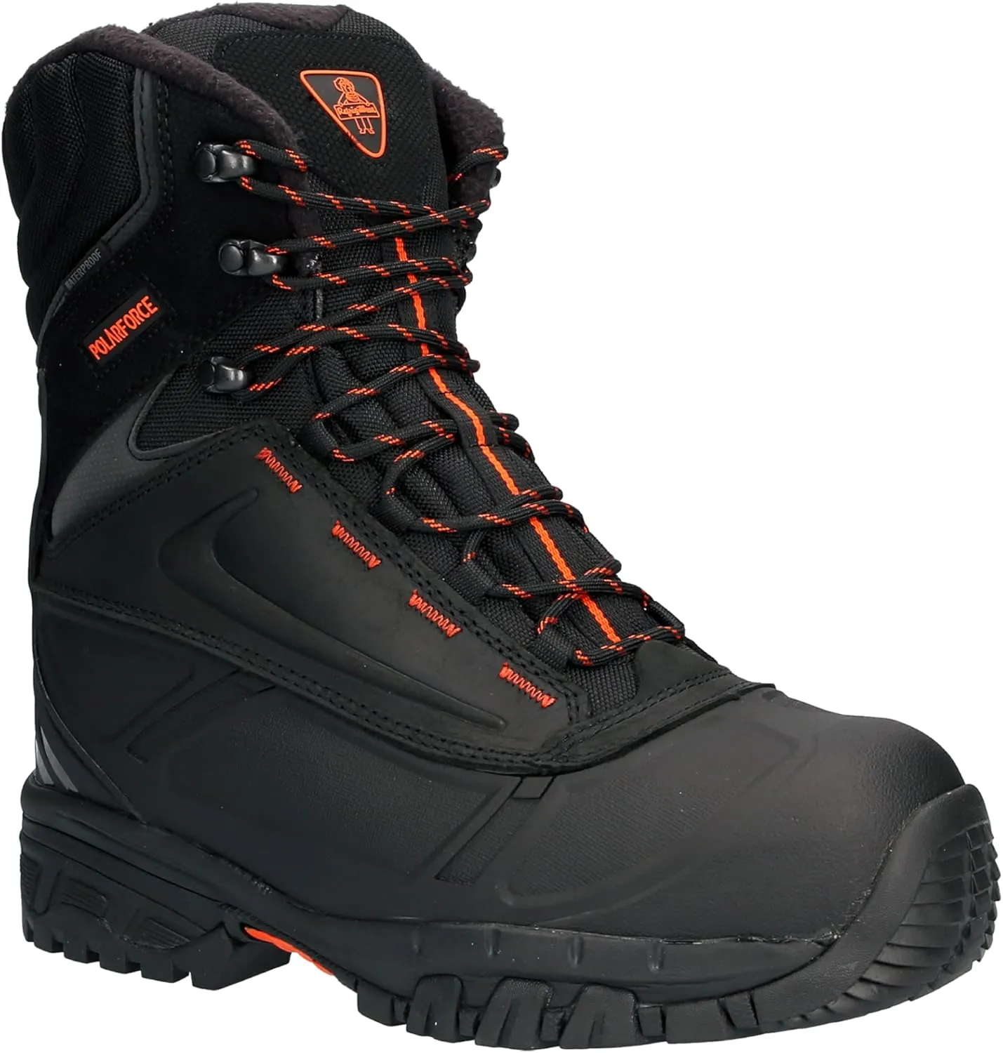 RefrigiWear Men's PolarForce Max Work Boots, Leather Work Boots, -40°F Comfort Rating