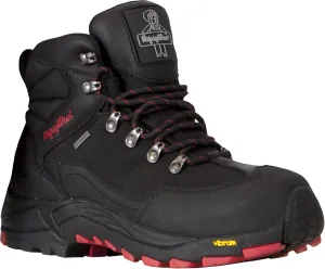 RefrigiWear Womens Black Widow Leather Work Boots - Warm Insulated and Waterproof