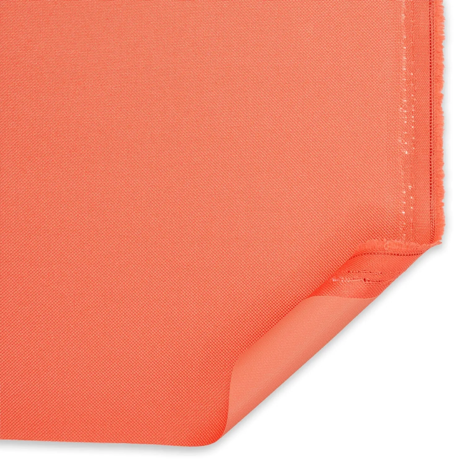 REMNANT/OFFCUT - Waterproof Canvas - Coral 18" x 22"