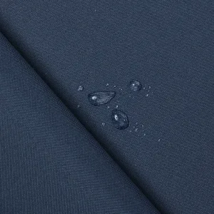 REMNANT/OFFCUT - Waterproof Canvas - Navy Blue 18" x 18"
