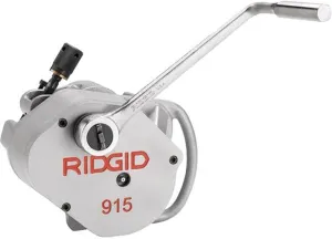 RIDGID 88232 Model 915 Portable Manual Roll Groover Set for 2" to 6" (Schedule 10) and 2" to 3-1/2" (Schedule 40)