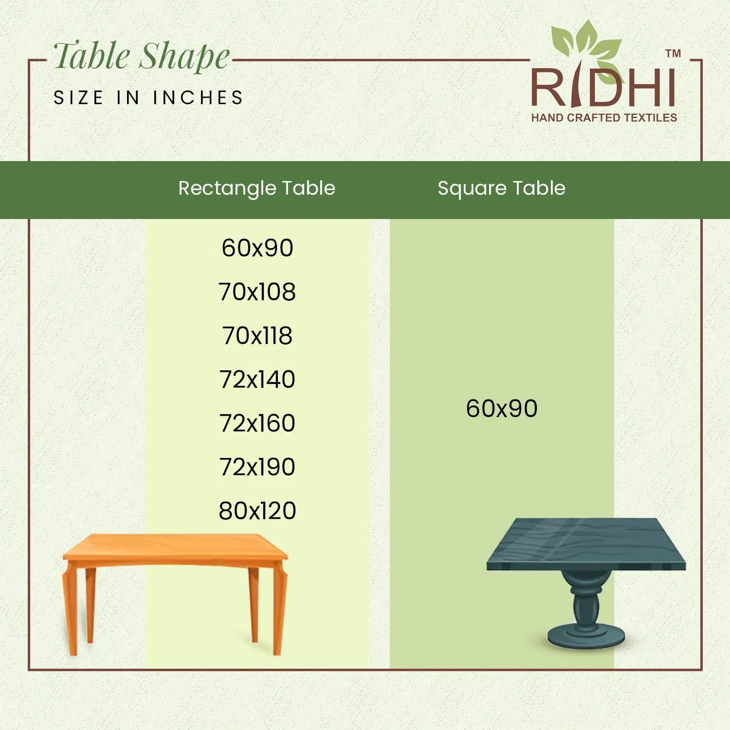 Ridhi Blue Stripe 60x90 Inches Rectangle 100% Cotton Hand Block Print Washable Decorative Spring Summer Parties/Wedding Use,Fall décor Farmhouse Dining Dinner Tablecloth