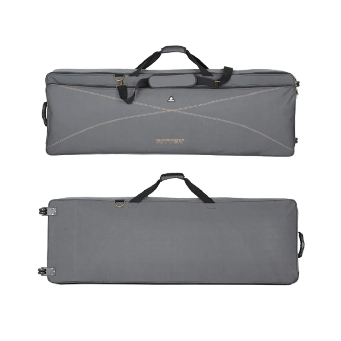 Ritter RKS7-45W/MGB Misty Grey-Leather Brown Keyboard Bag 1340x310x170mm w/Wheels
