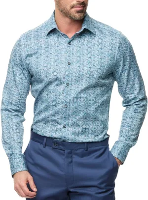 Robert Graham Men's Frisco Long Sleeve Woven Button Down Shirt
