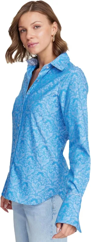 Robert Graham Womens Priscilla Long Sleeve Woven Button Down Shirt