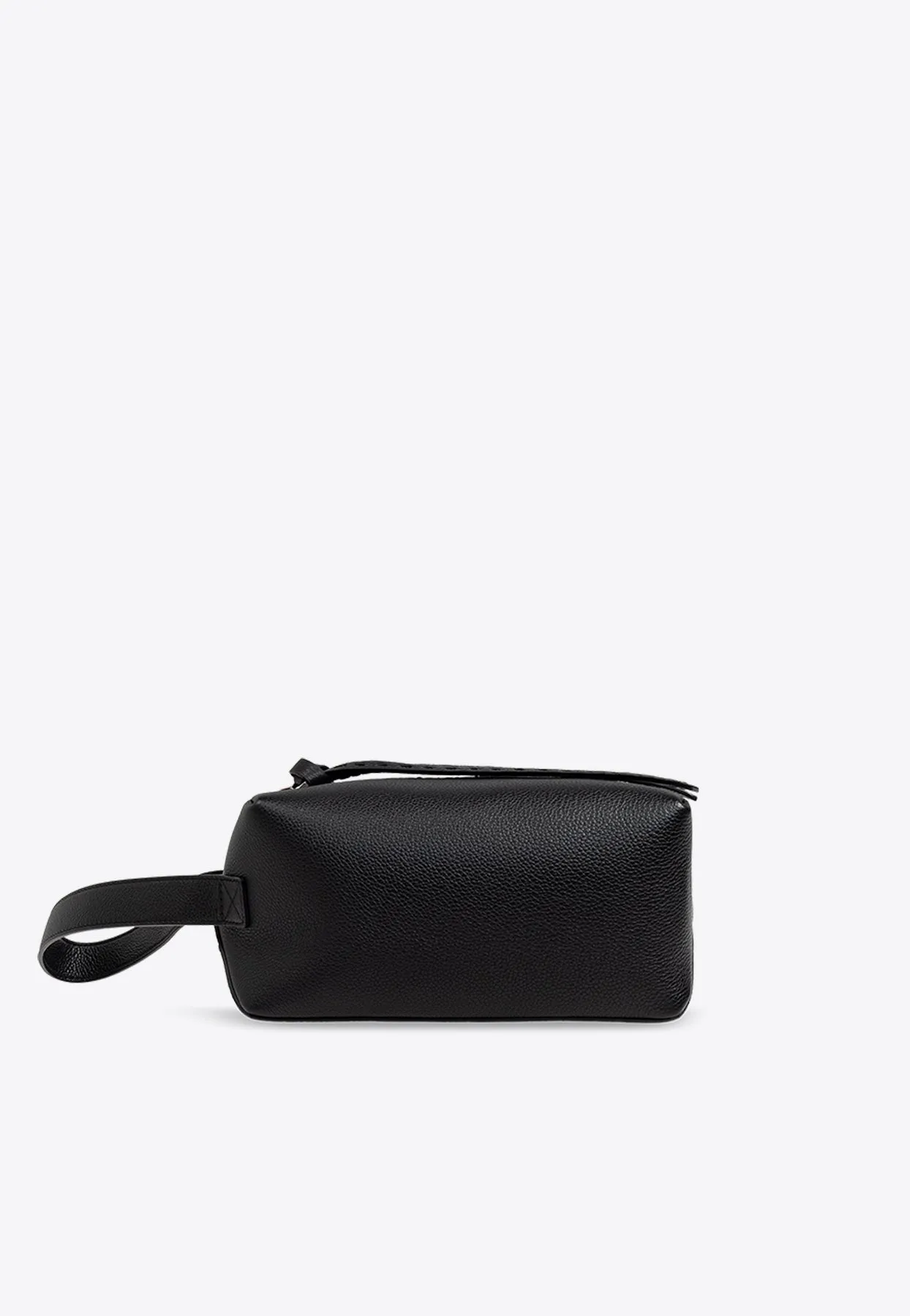 Roma FF Leather Toiletry Bag