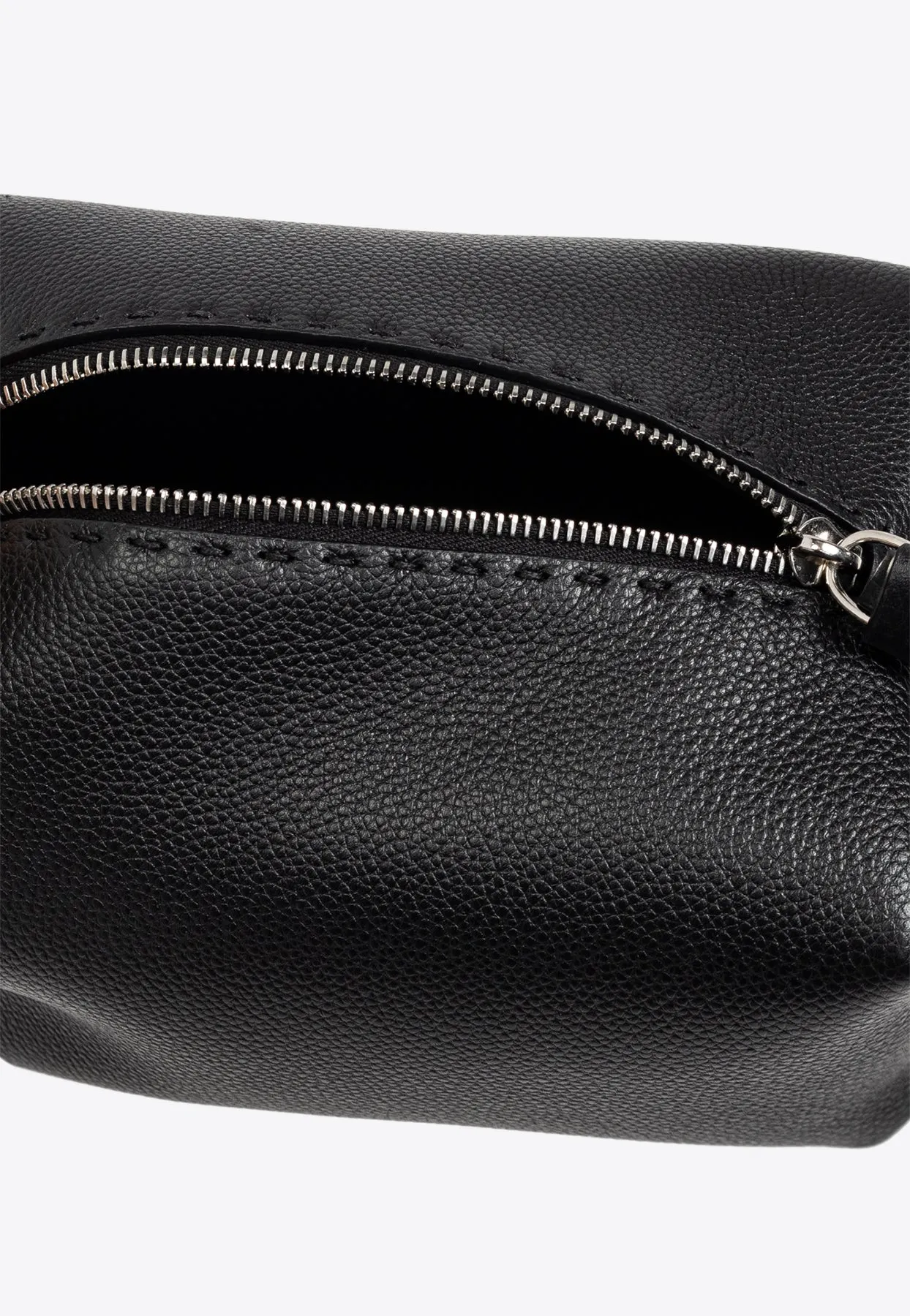 Roma FF Leather Toiletry Bag