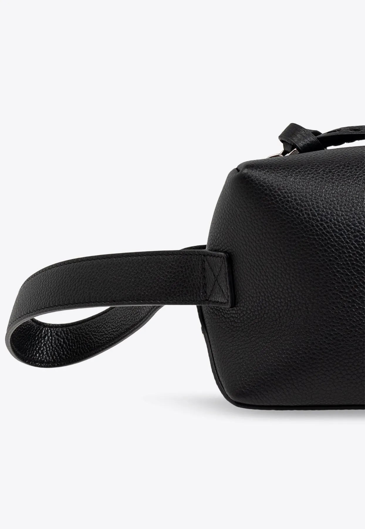 Roma FF Leather Toiletry Bag