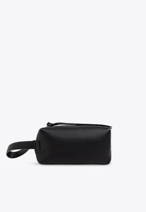 Roma FF Leather Toiletry Bag