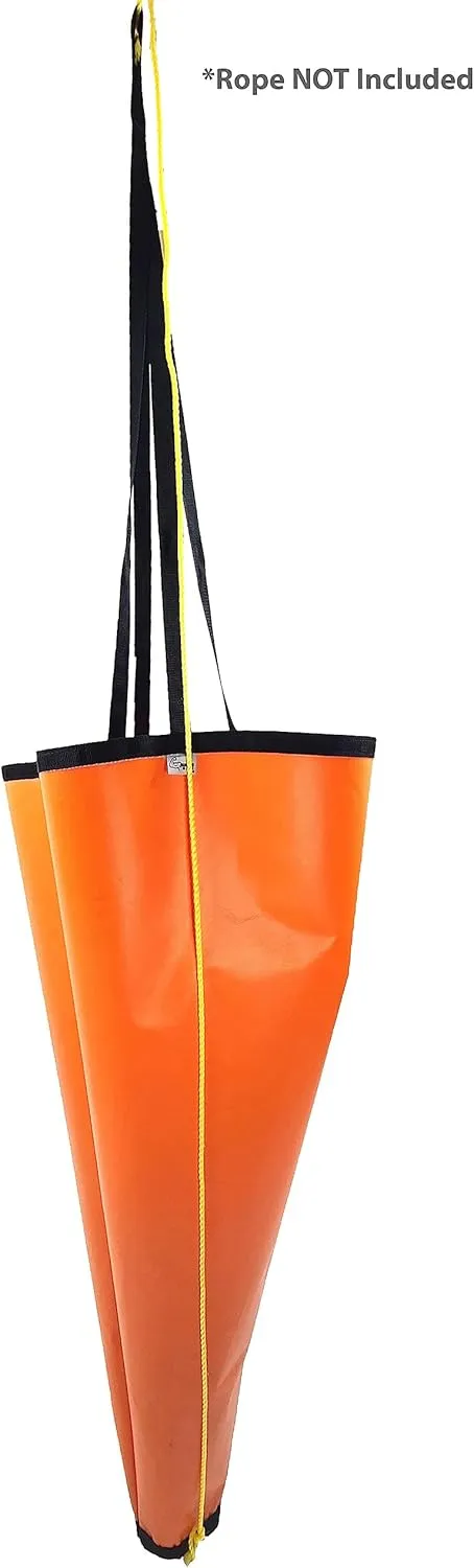 Rugged Made 36" Drift Anchor Sea Sock Boating Wind Sock