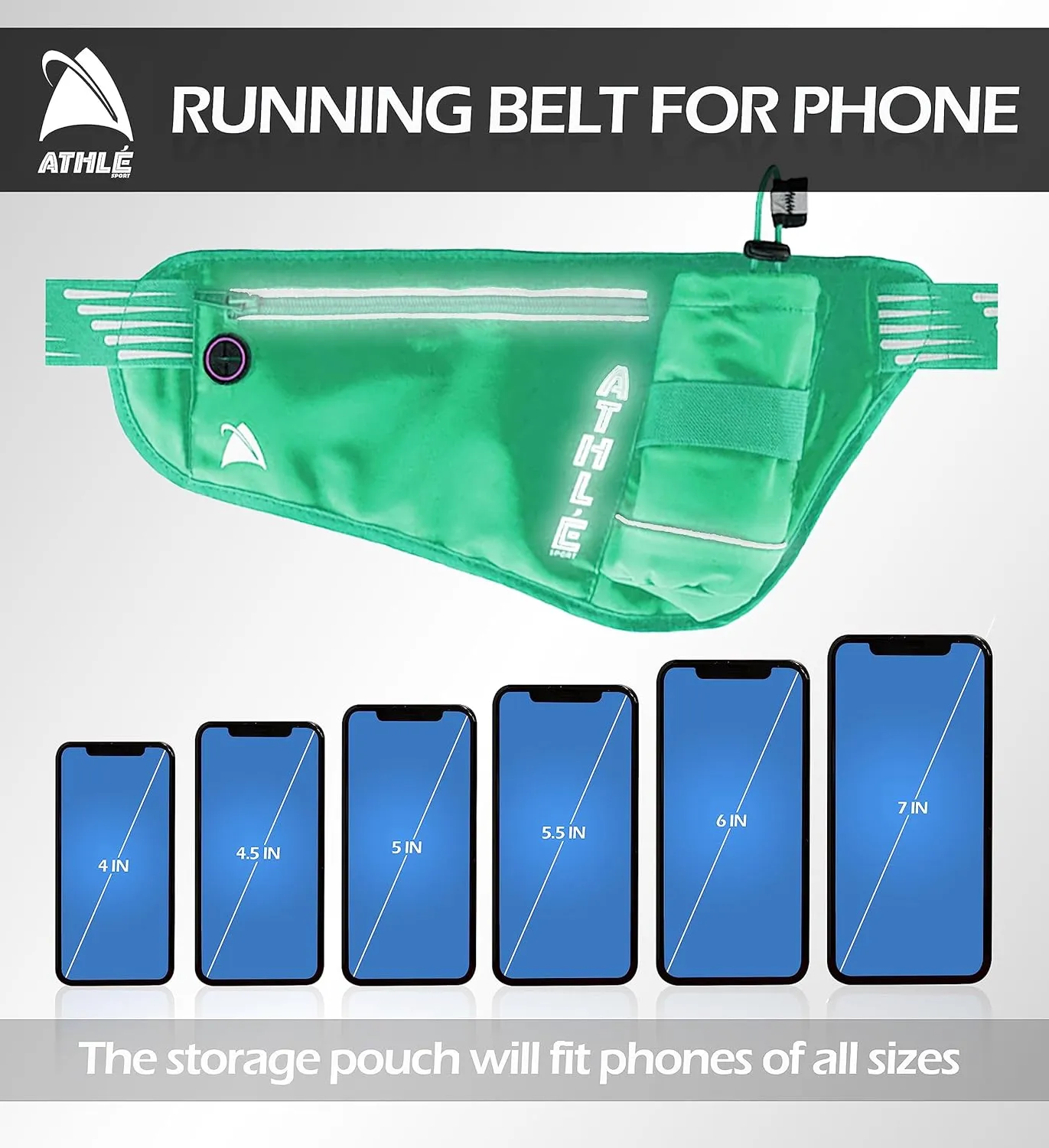 Running Fanny Pack with Water Bottle Holder - Adjustable Running Belt With Water Bottle Holder and Pouch - One Size Fits All Travel Fanny Pack